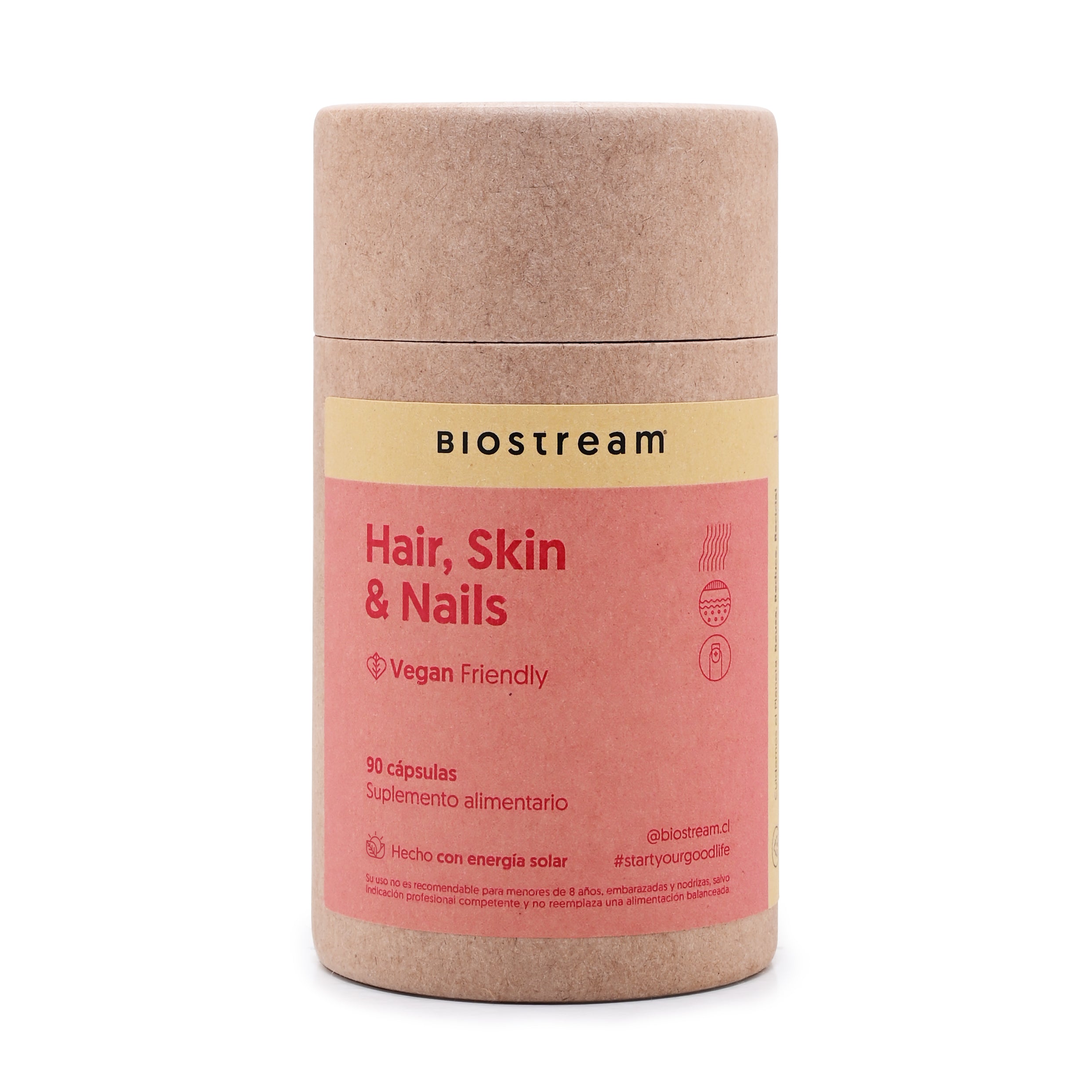 Hair, Skin & Nails 120 Cápsulas Micropellets Vegano