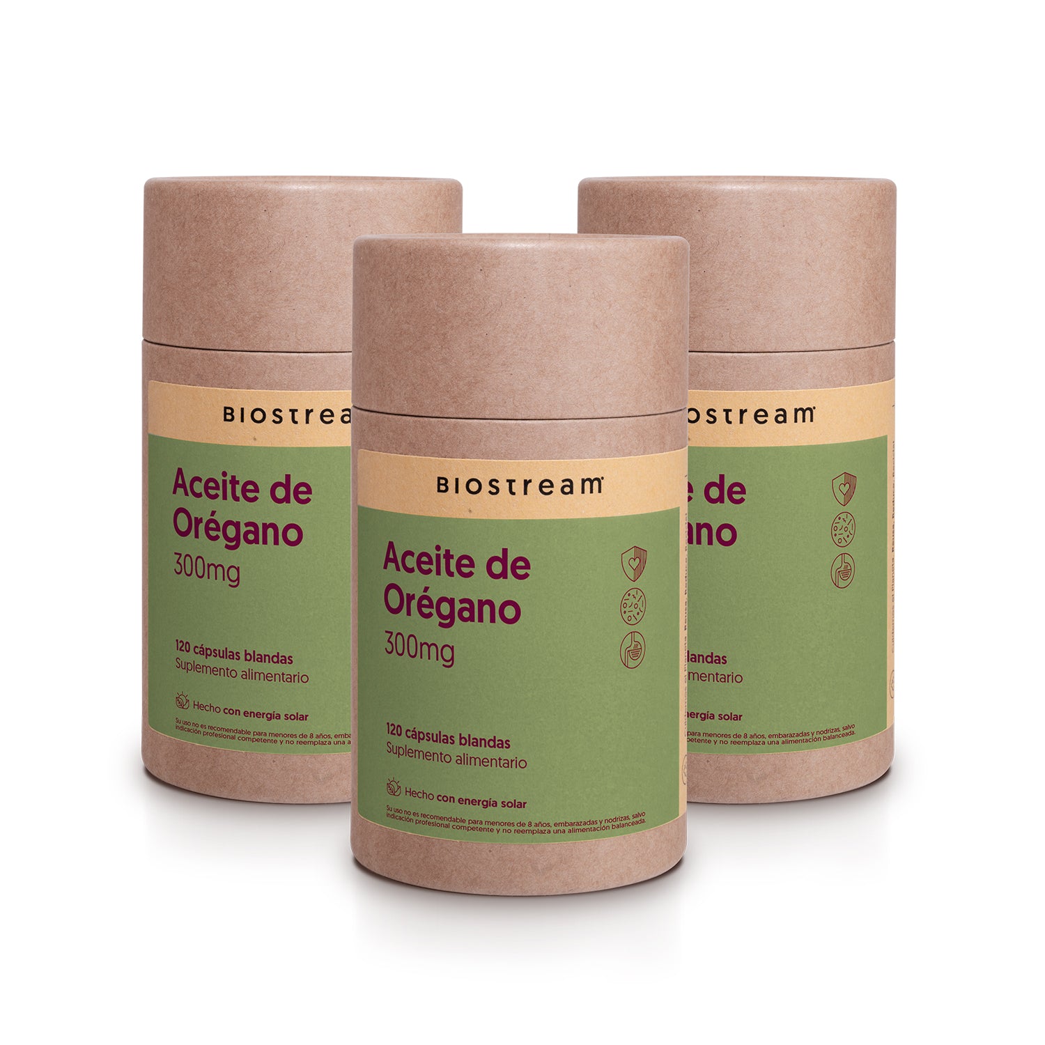 Aceite de Orégano 300mg 120 cápsulas blandas