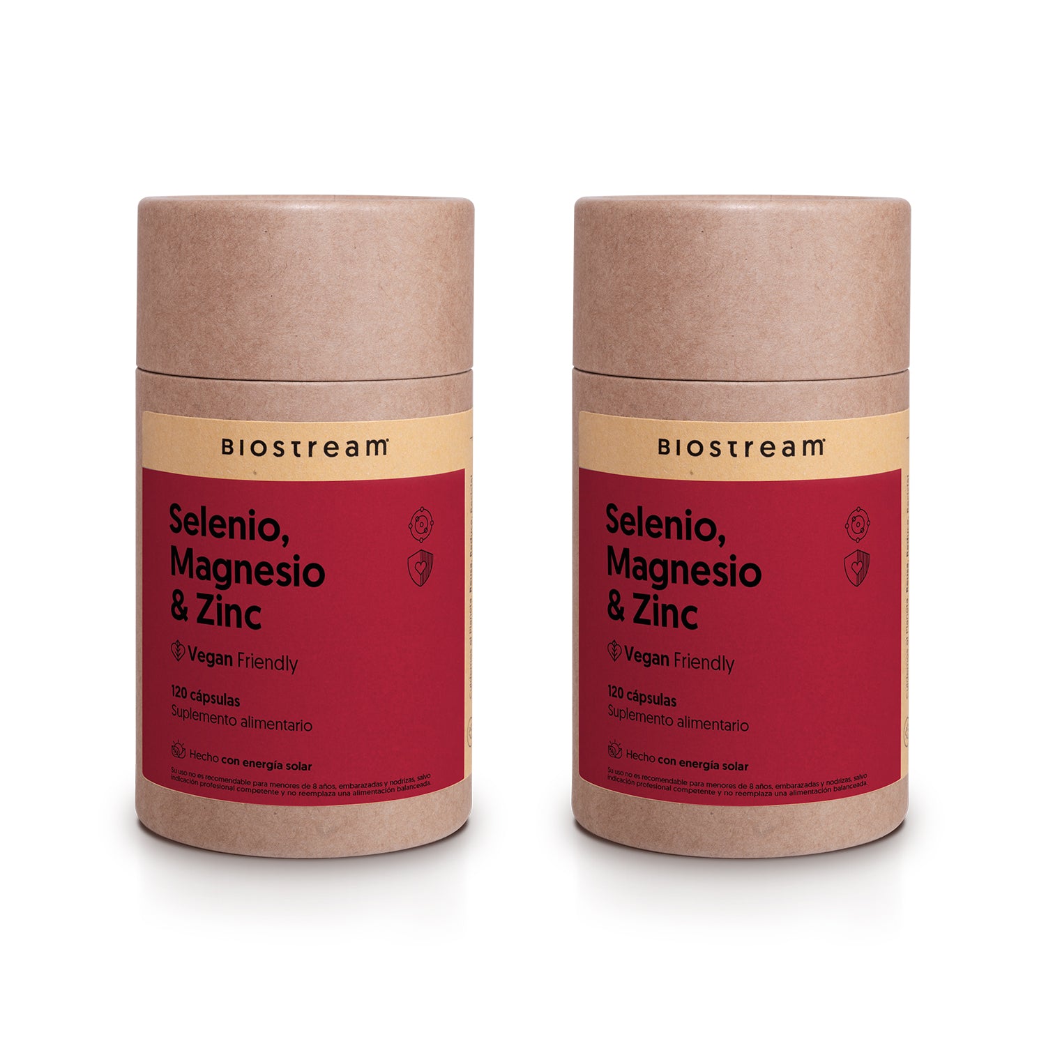 Selenio, Magnesio & Zinc 120 cápsulas Vegano
