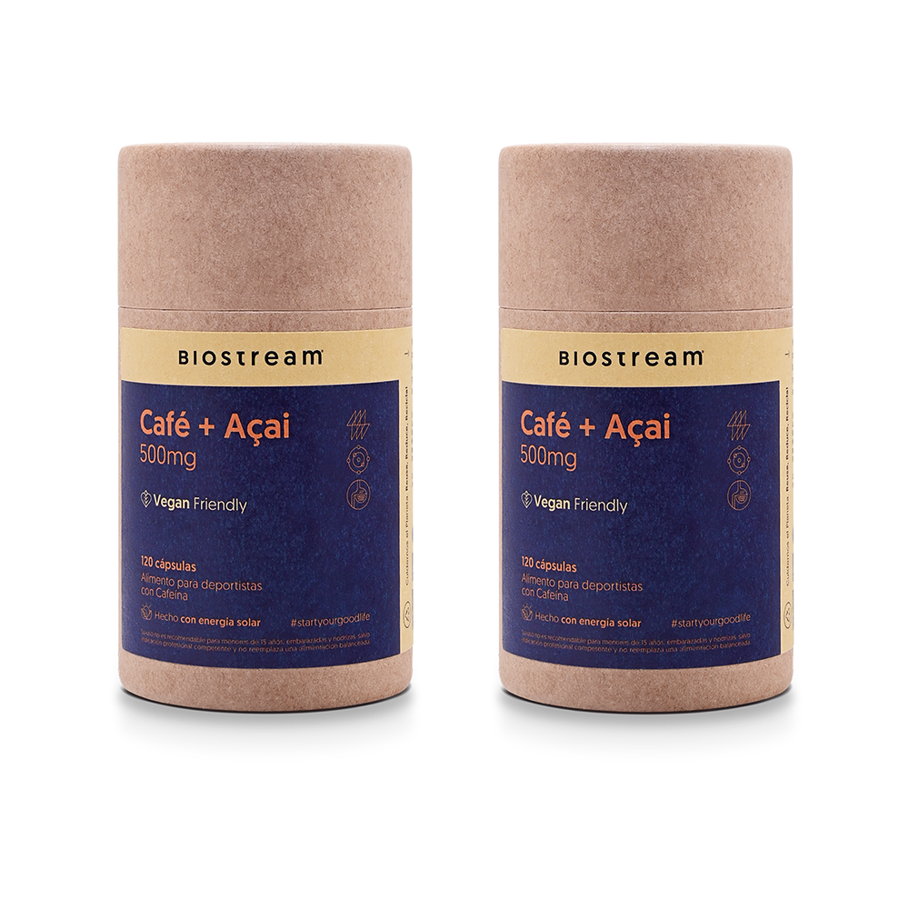 Café + Açaí 500mg 120 Cápsulas Vegano