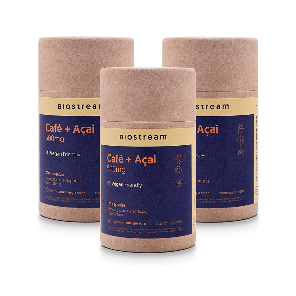 Café + Açaí 500mg 120 Cápsulas Vegano