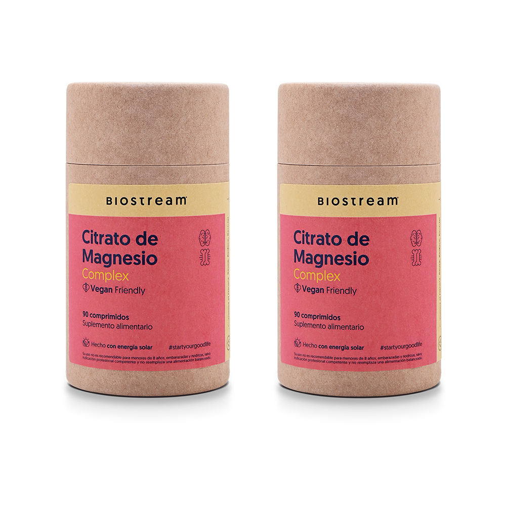Citrato de Magnesio, Vitamina D & Vitamina B6 90 Comprimidos Vegano