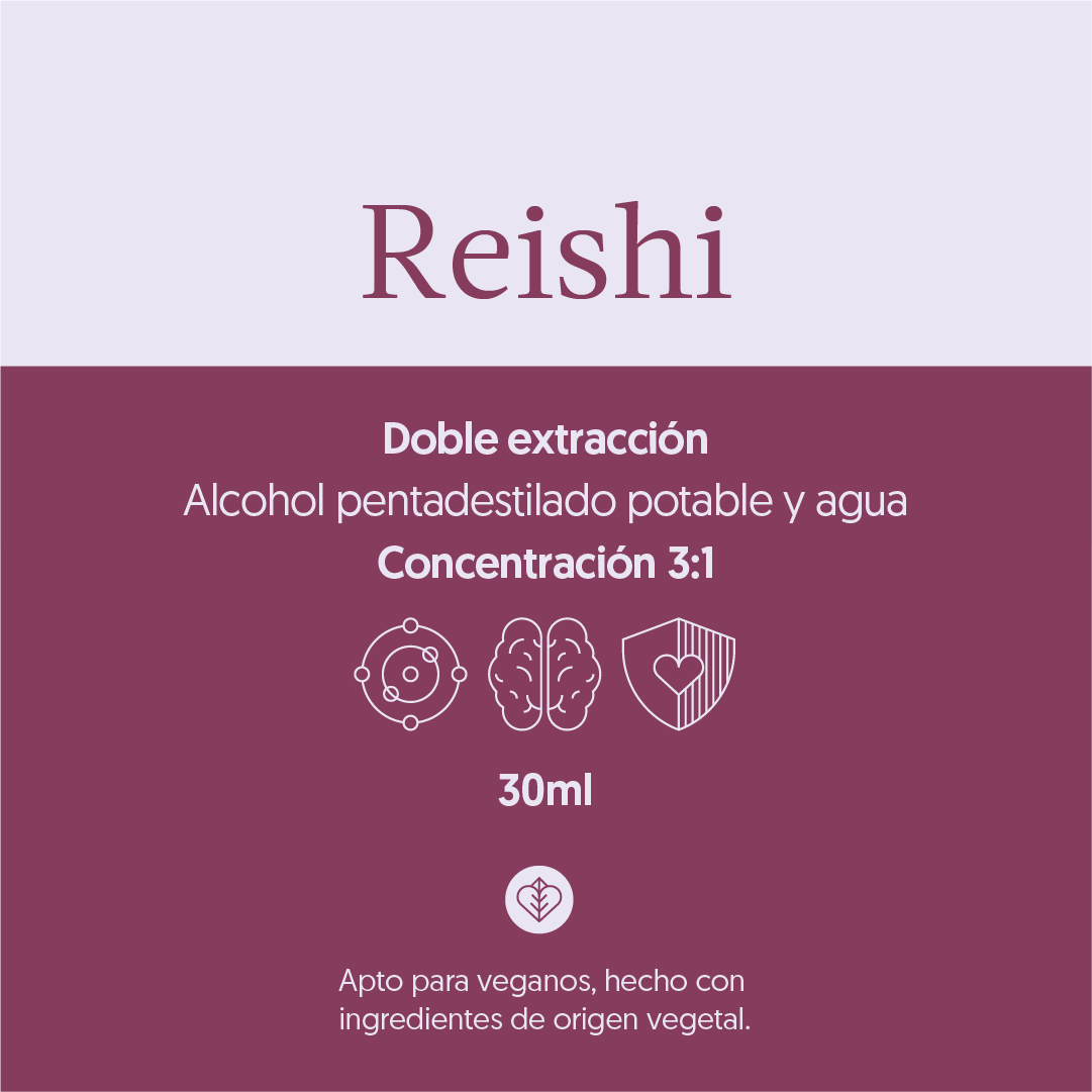 Hongo Reishi en Gotas - Ultra Concentrado 30ml