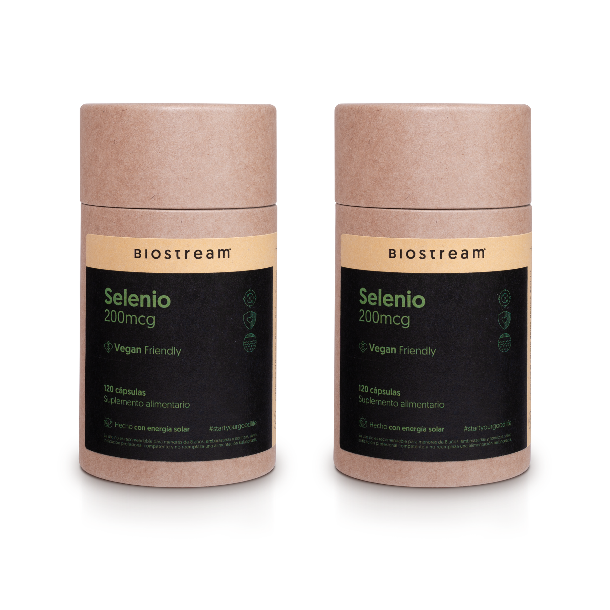 Selenio 200mcg 120 Capsulas Vegano