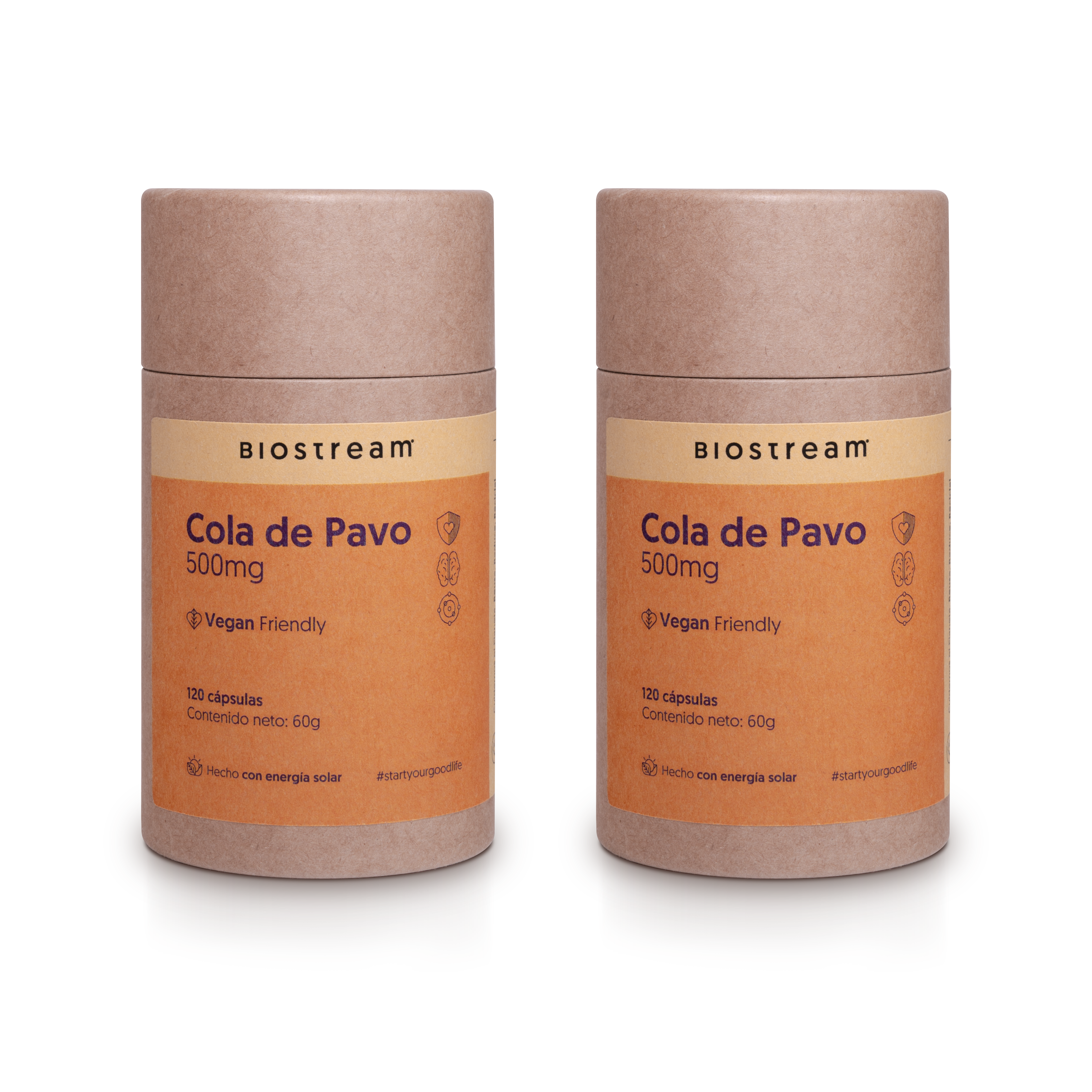 Hongo Cola de Pavo 500mg 120 Cápsulas Vegano