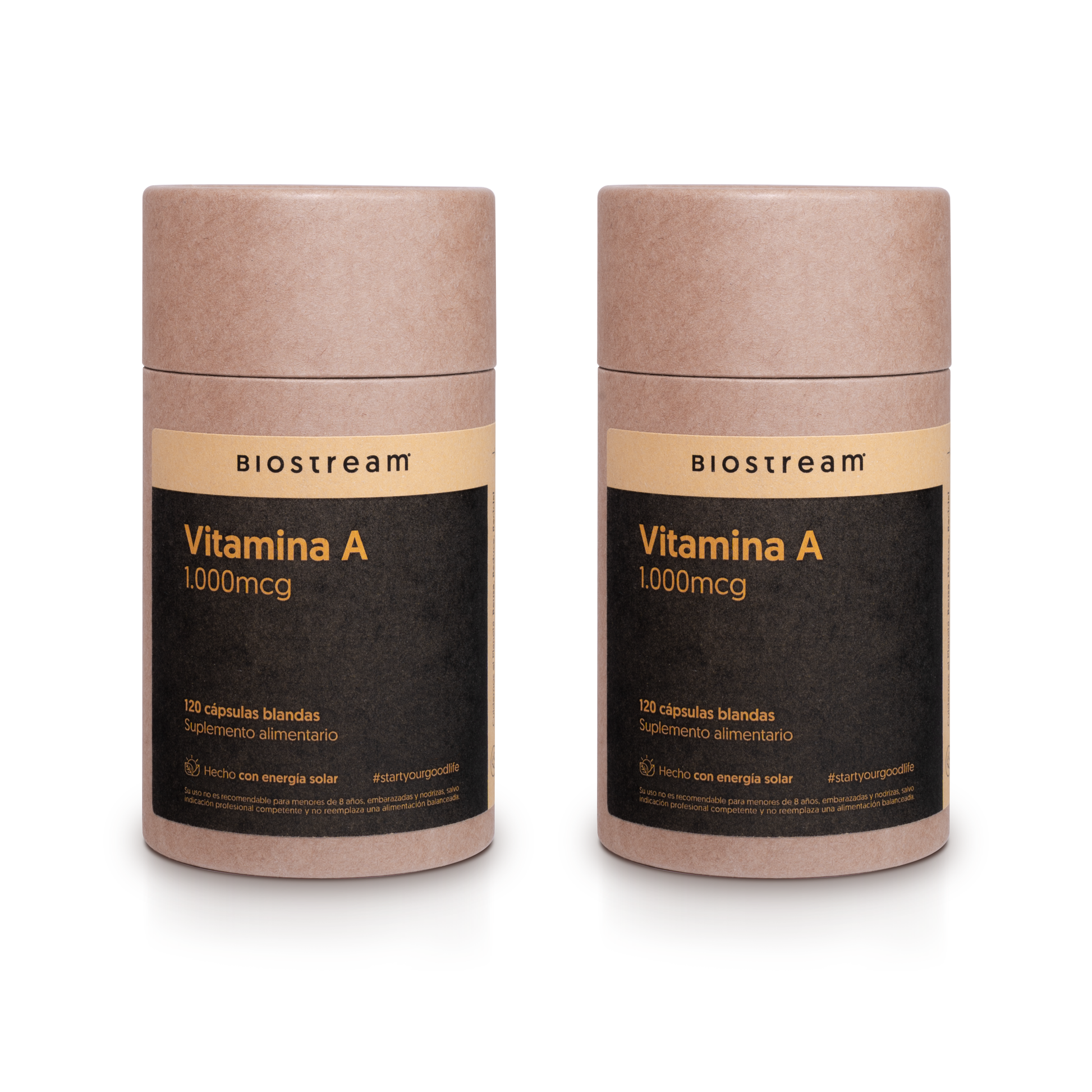 Vitamina A 1000mcg 120 Cápsulas Blandas