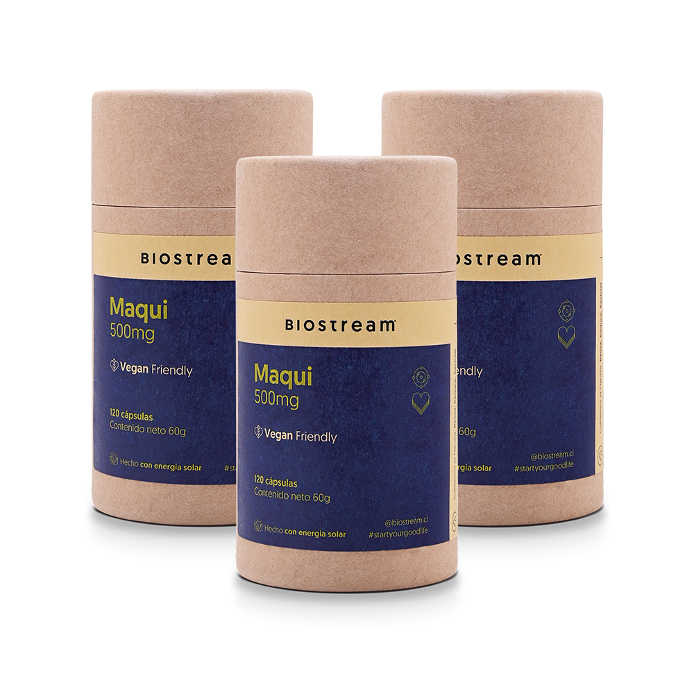 Maqui 500mg 120 Cápsulas Vegano