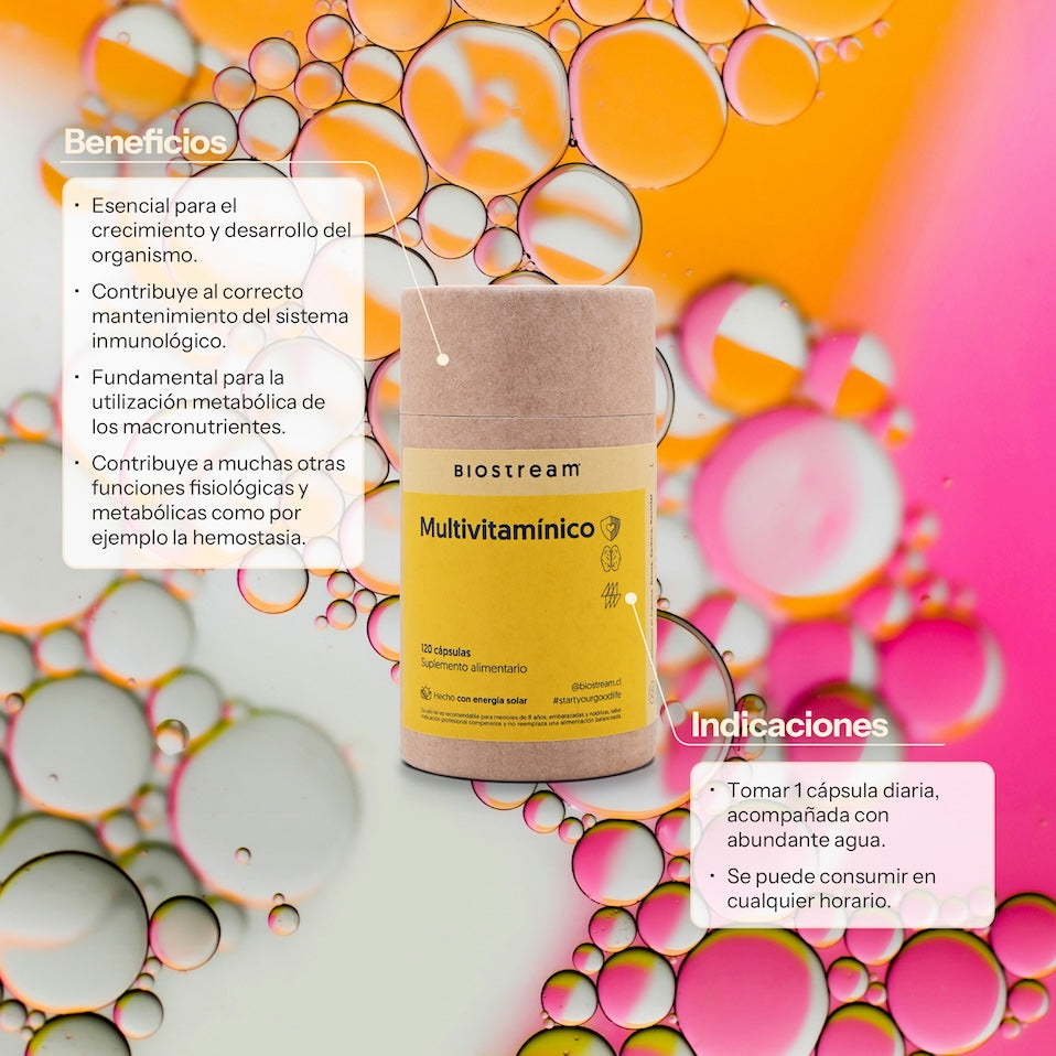 Multivitamínico 120 Cápsulas