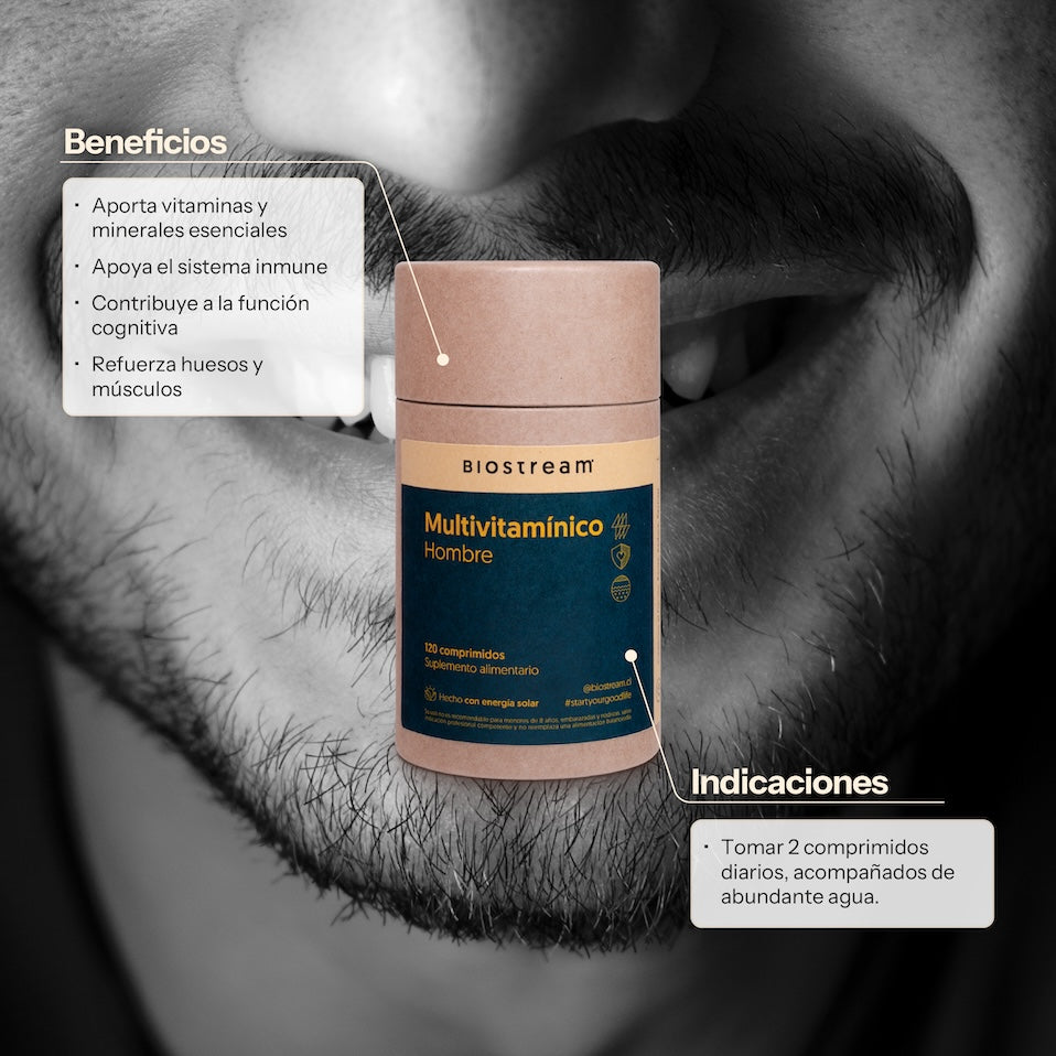 Multivitamínico Hombre 120 Cápsulas
