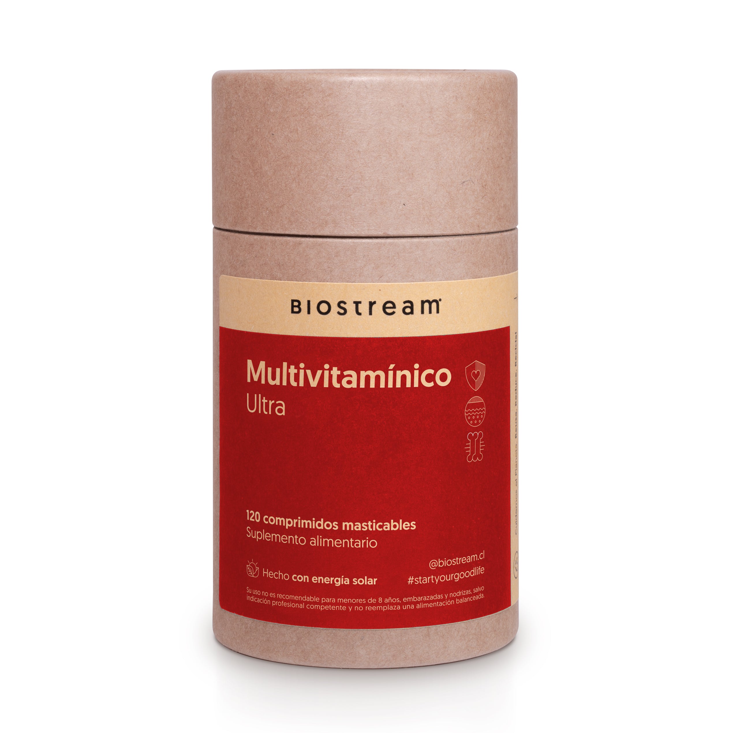 Multivitamíníco Ultra 120 Comprimidos Masticables