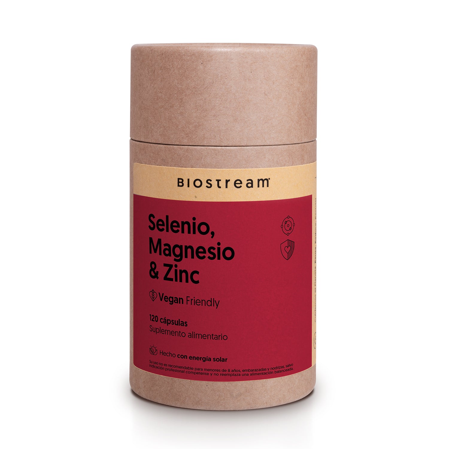 Selenio, Magnesio & Zinc 120 cápsulas Vegano