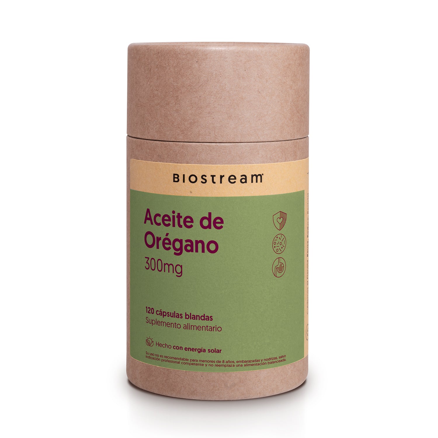 Aceite de Orégano 300mg 120 cápsulas blandas