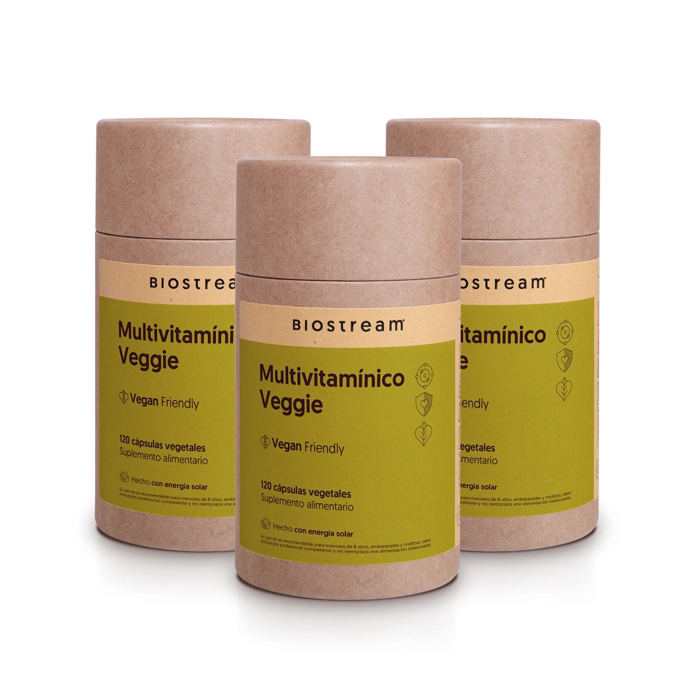 Multivitamínico Veggie 120 cápsulas Vegana