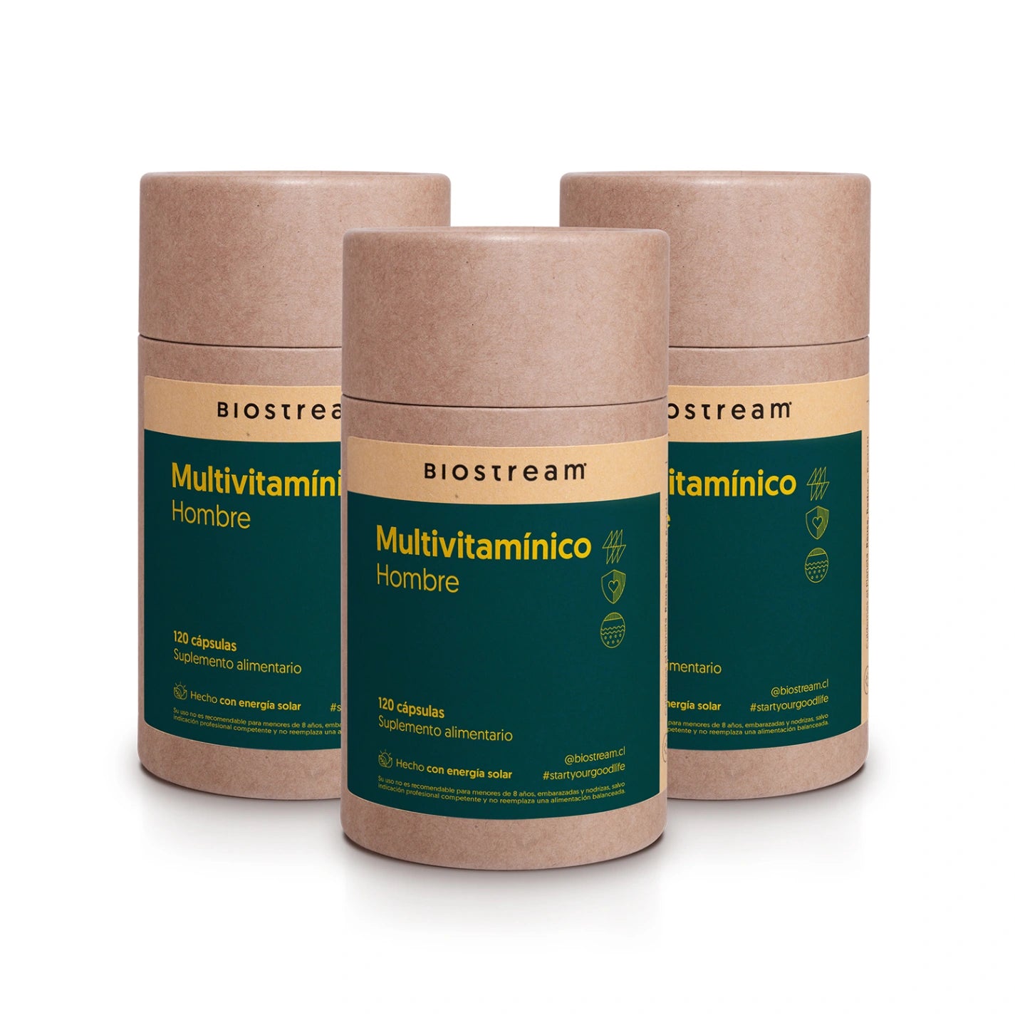 Multivitamínico Hombre 120 Cápsulas
