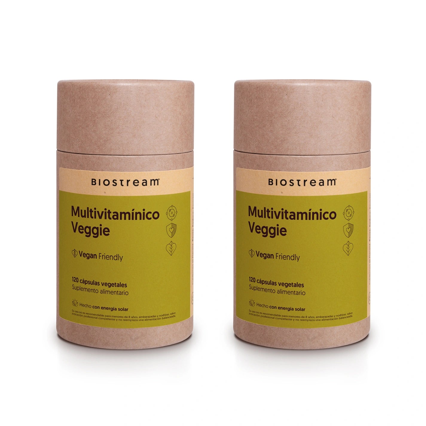 Multivitamínico Veggie 120 cápsulas Vegana