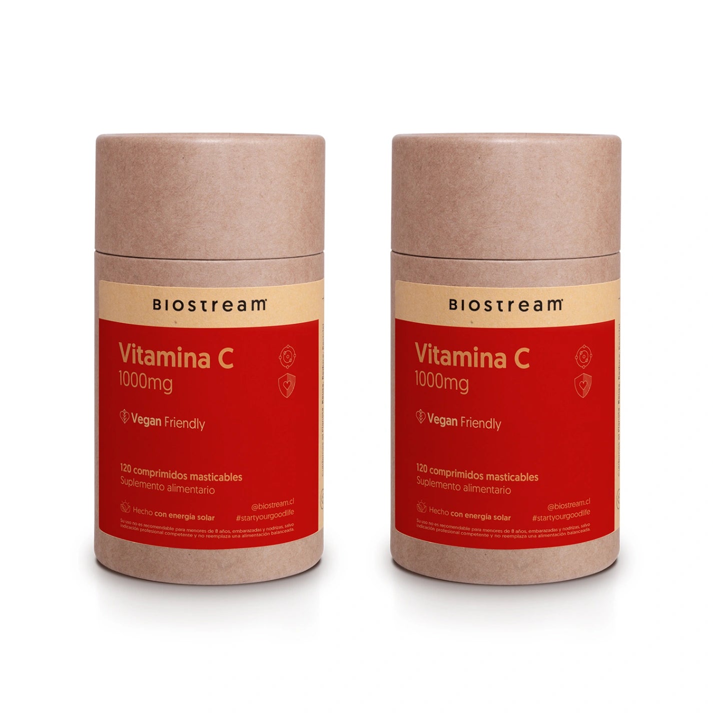 Vitamina C 1000mg 120 Comprimidos Vegano