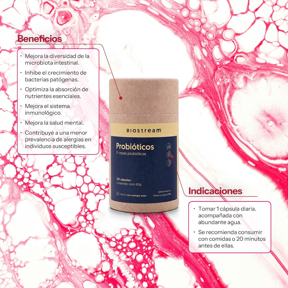 Probióticos 11 Cepas 6 Billones UFC 120 Cápsulas