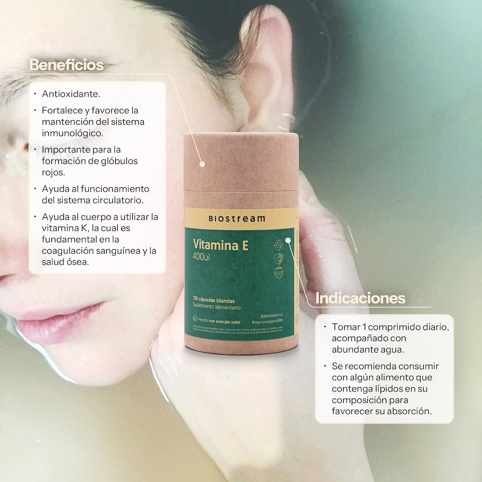 Vitamina E 400ui 120 Cápsulas