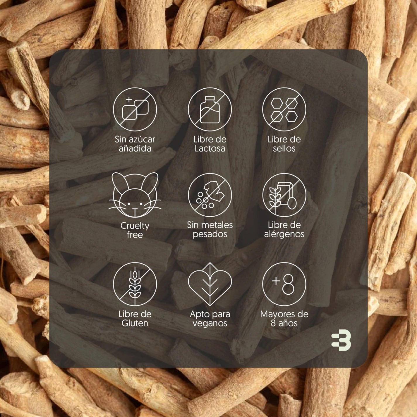 Ashwagandha 500mg 120 Cápsulas Vegana