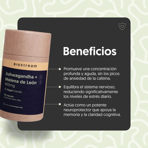 Ashwagandha + Melena de León