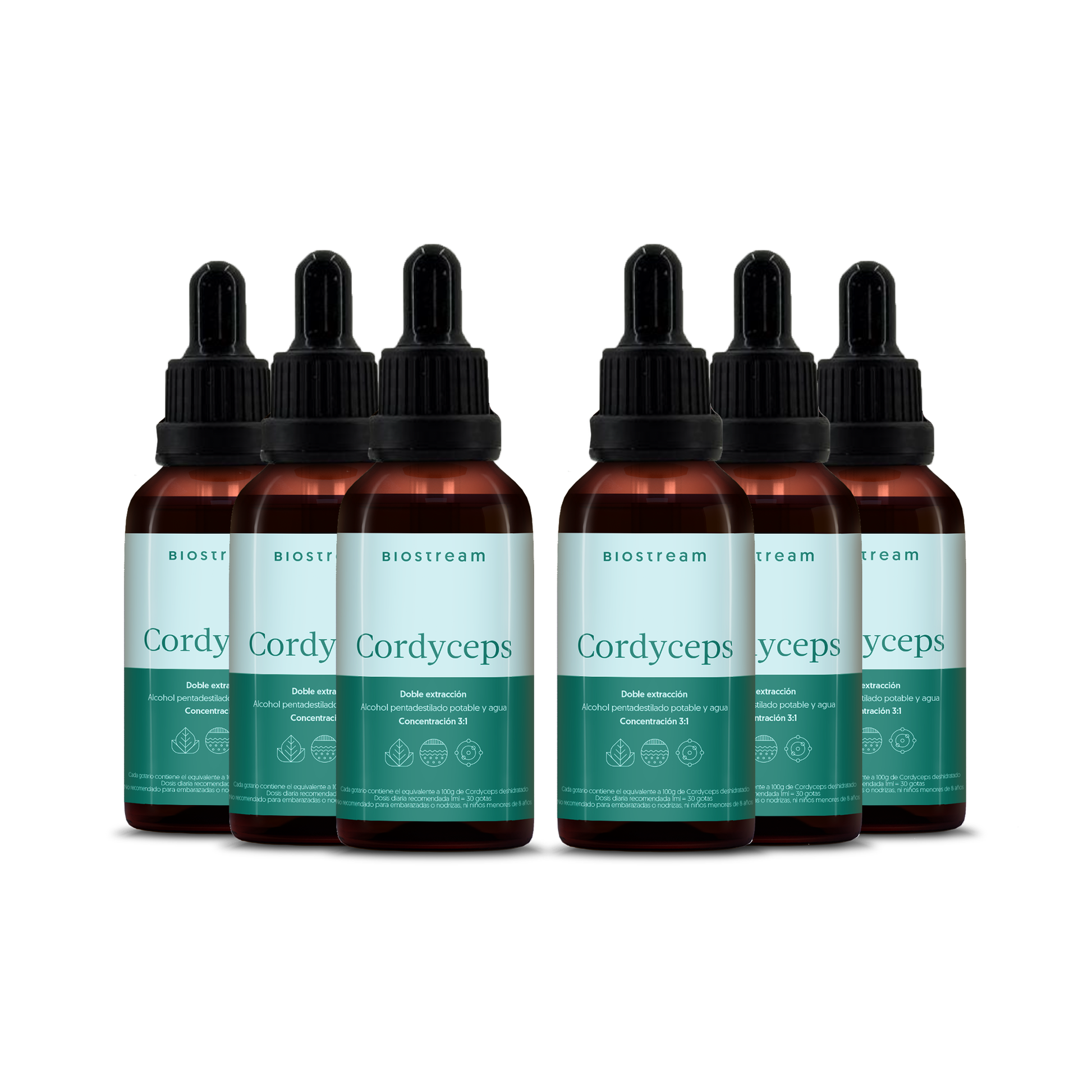 Hongo Cordyceps en Gotas - Ultra Concentrado 30ml