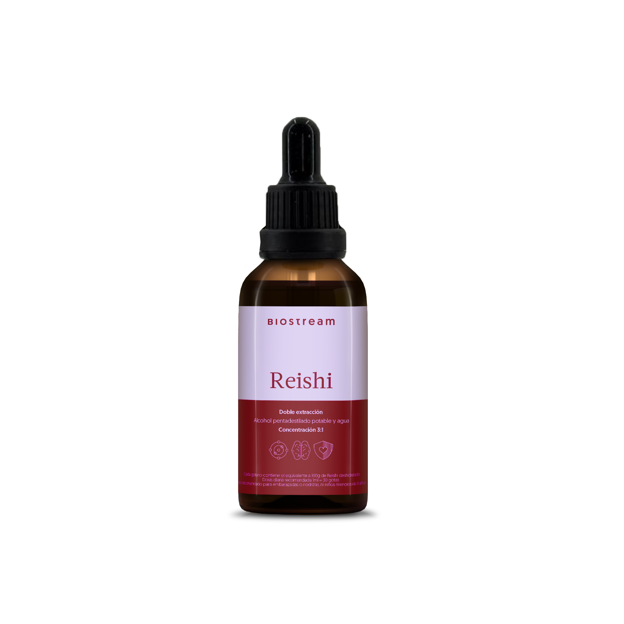 Hongo Reishi en Gotas - Ultra Concentrado 30ml