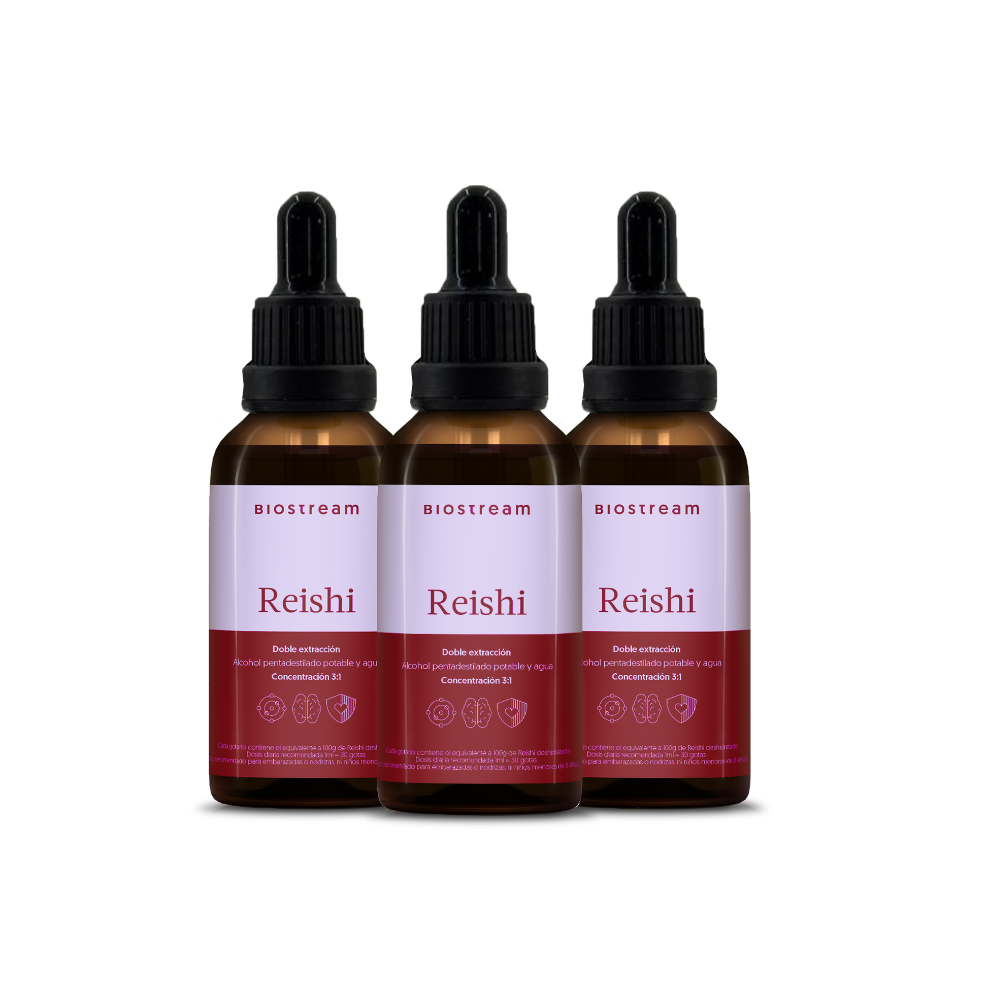 Hongo Reishi en Gotas - Ultra Concentrado 30ml