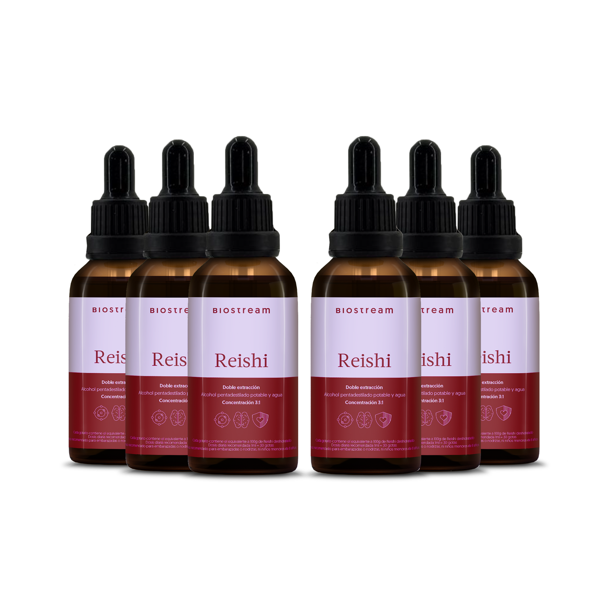 Hongo Reishi en Gotas - Ultra Concentrado 30ml