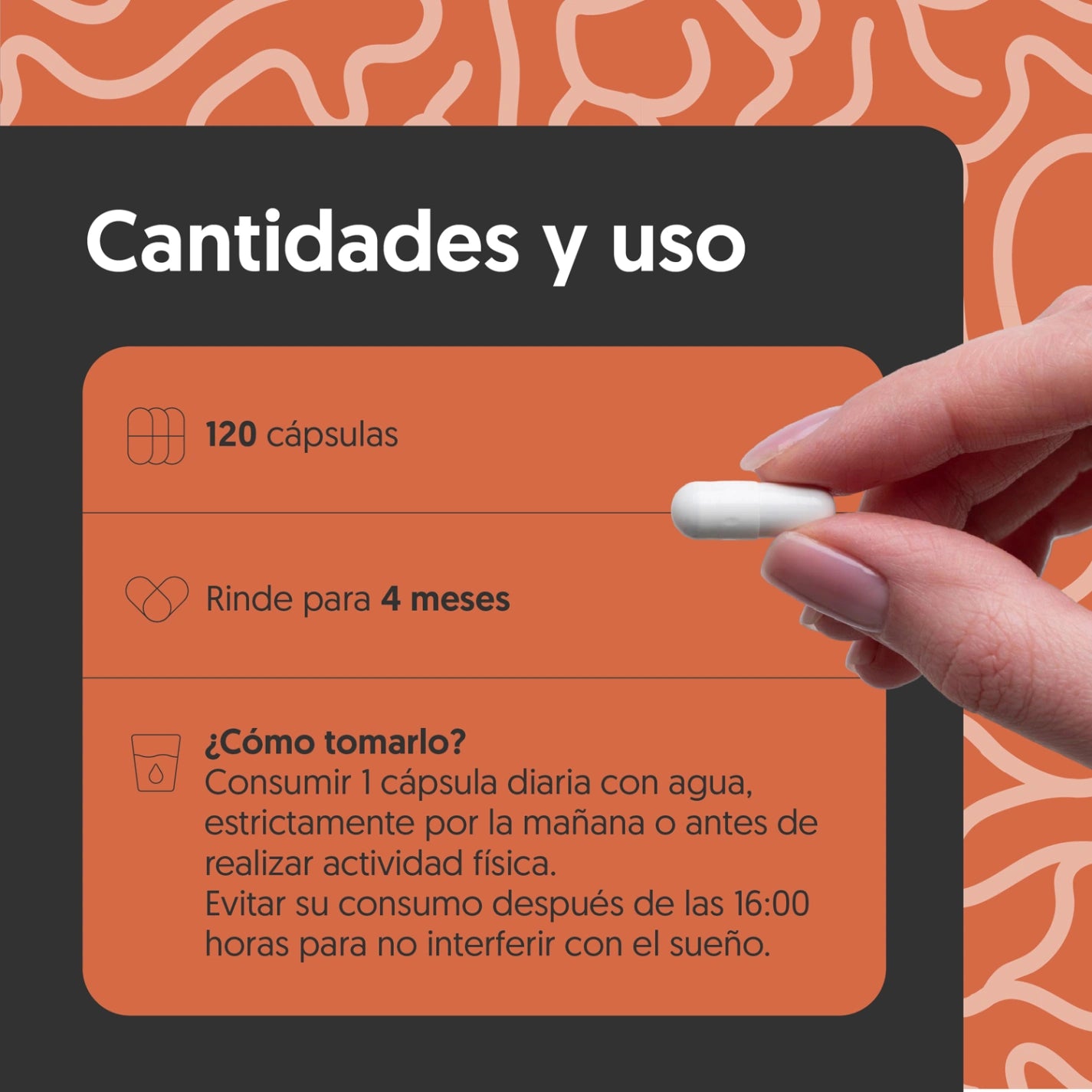 Guaraná 500mg 120 Cápsulas Vegano