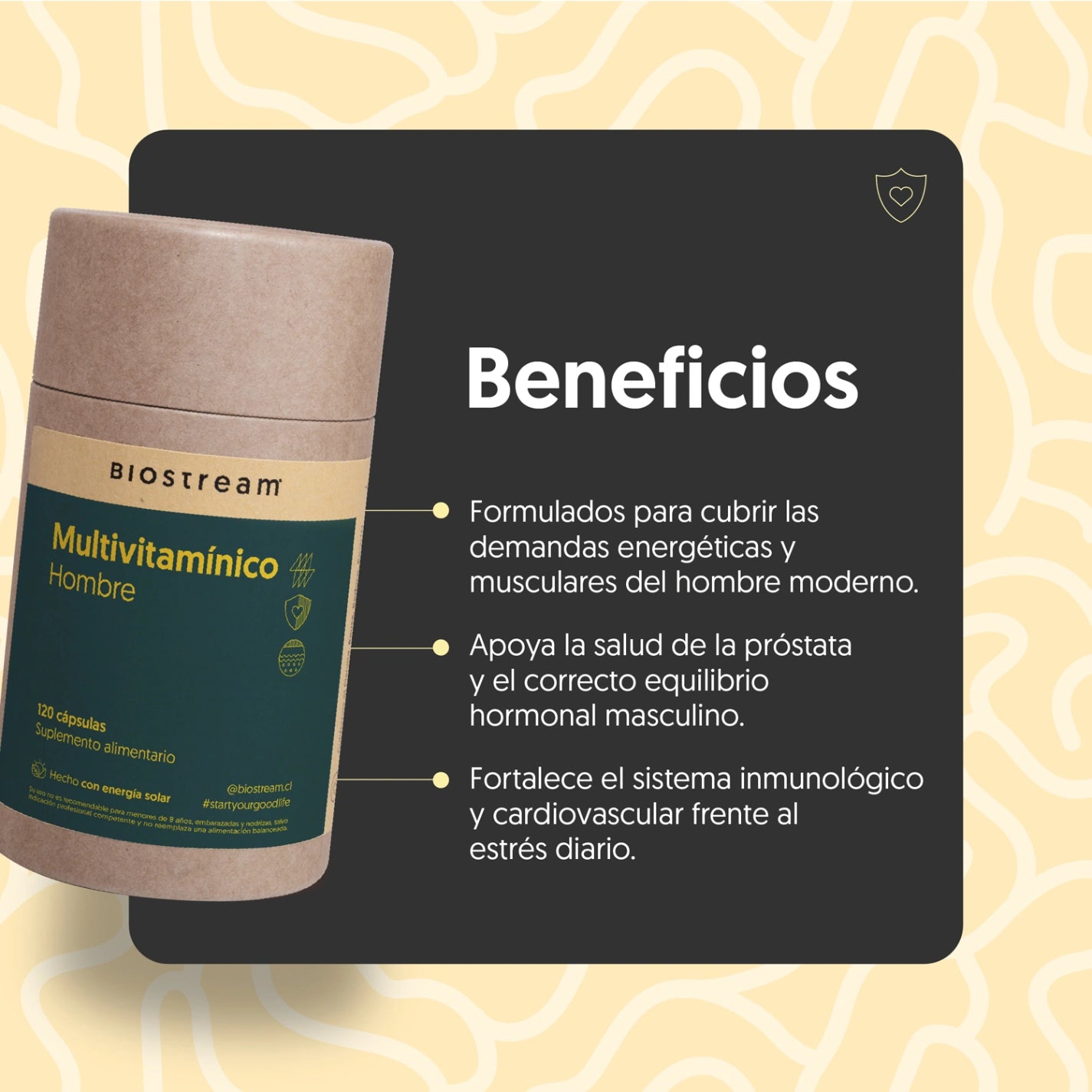 Multivitamínico Hombre 120 Cápsulas