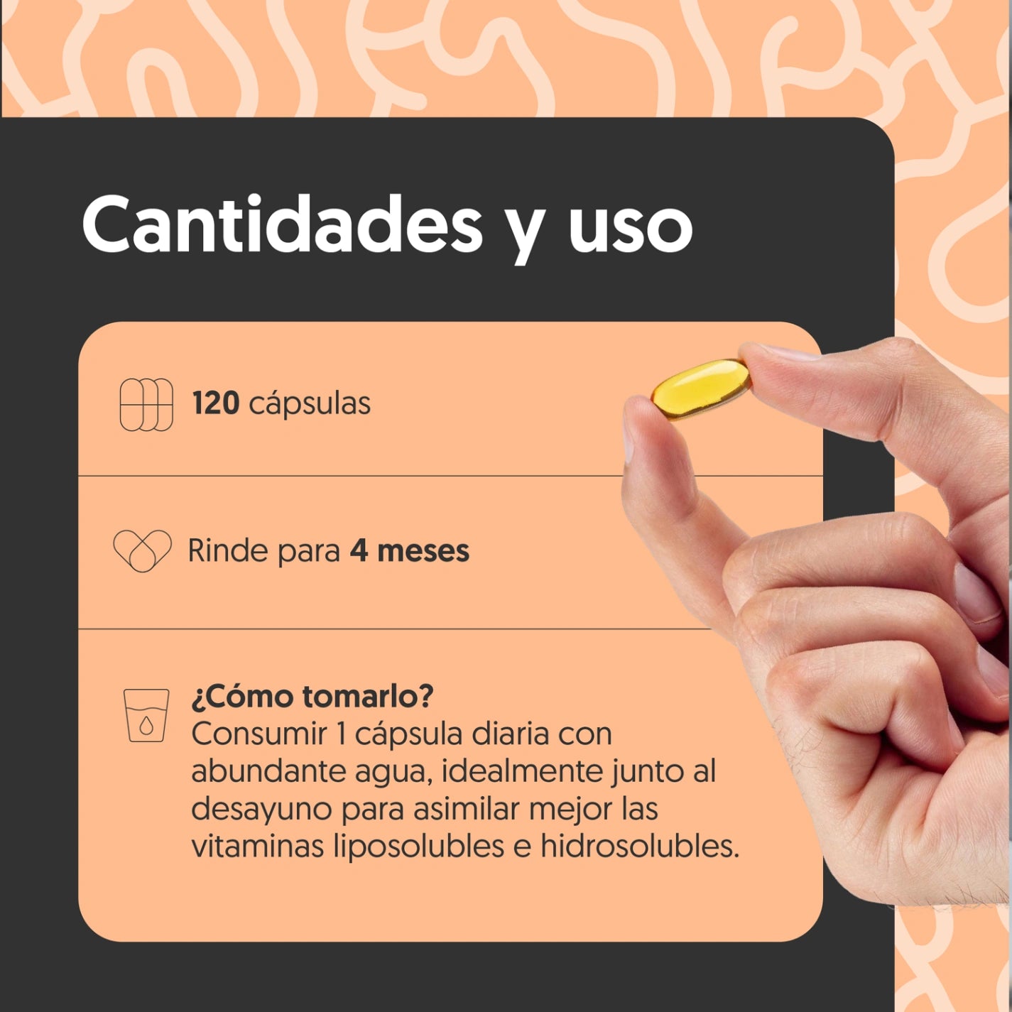 Multivitamínico Mujer 120 Cápsulas Blandas