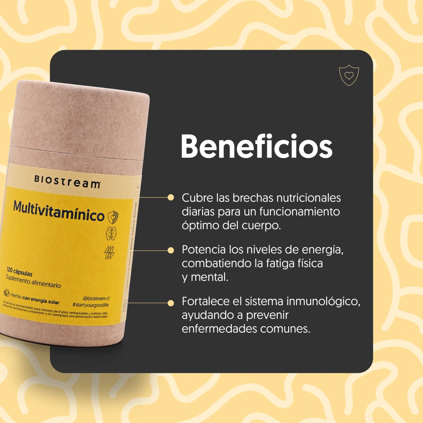 Multivitamínico 120 Cápsulas