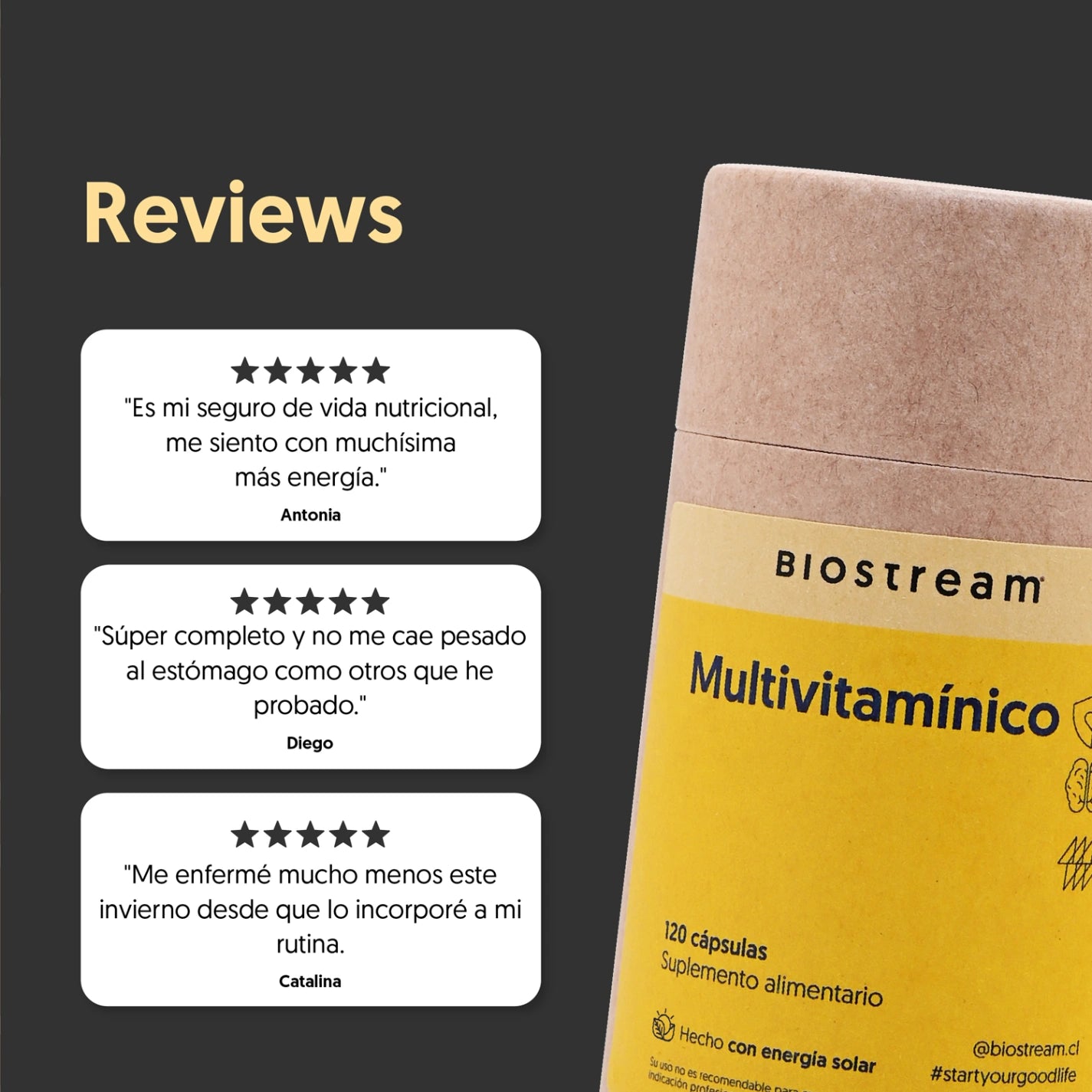 Multivitamínico 120 Cápsulas