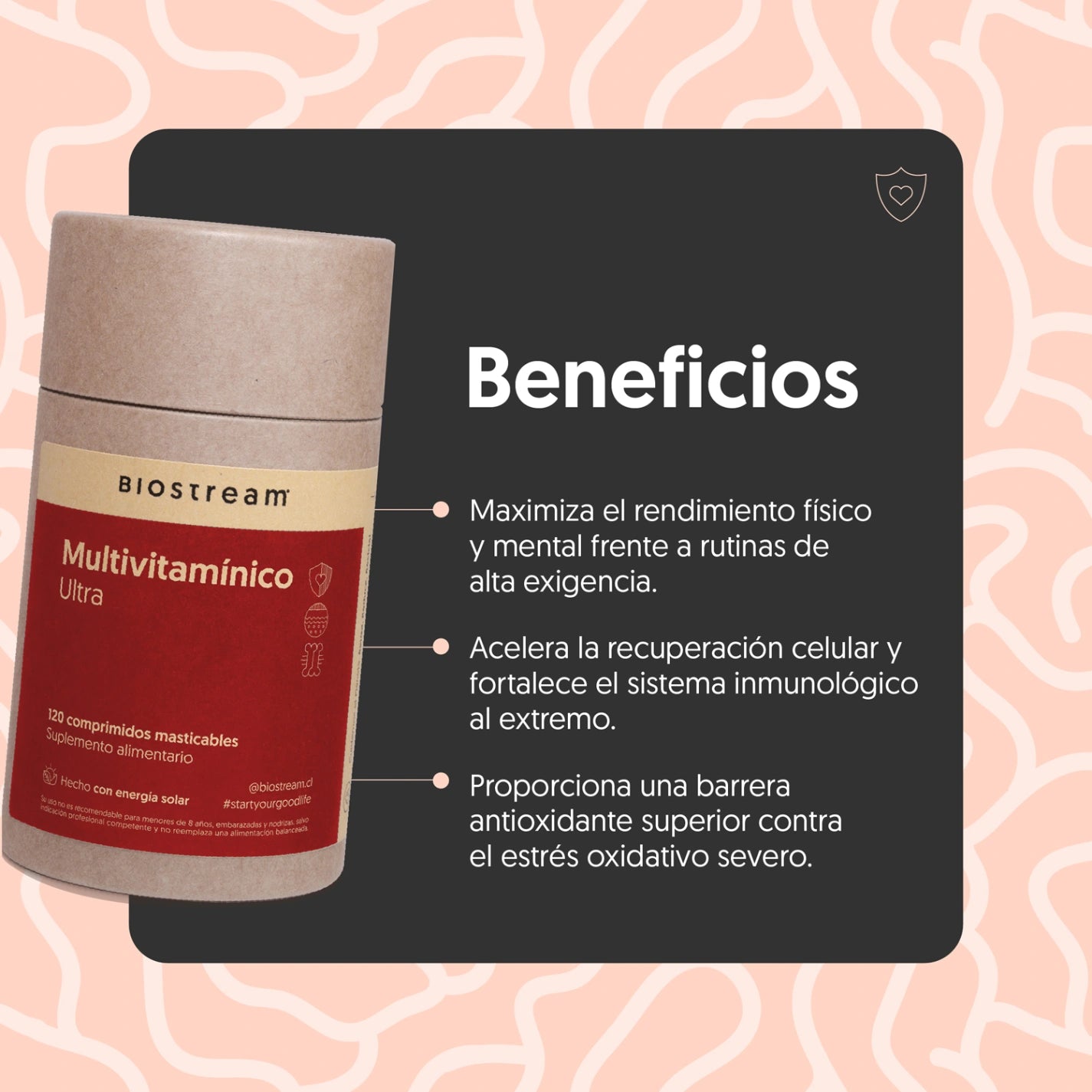 Multivitamíníco Ultra 120 Comprimidos Masticables