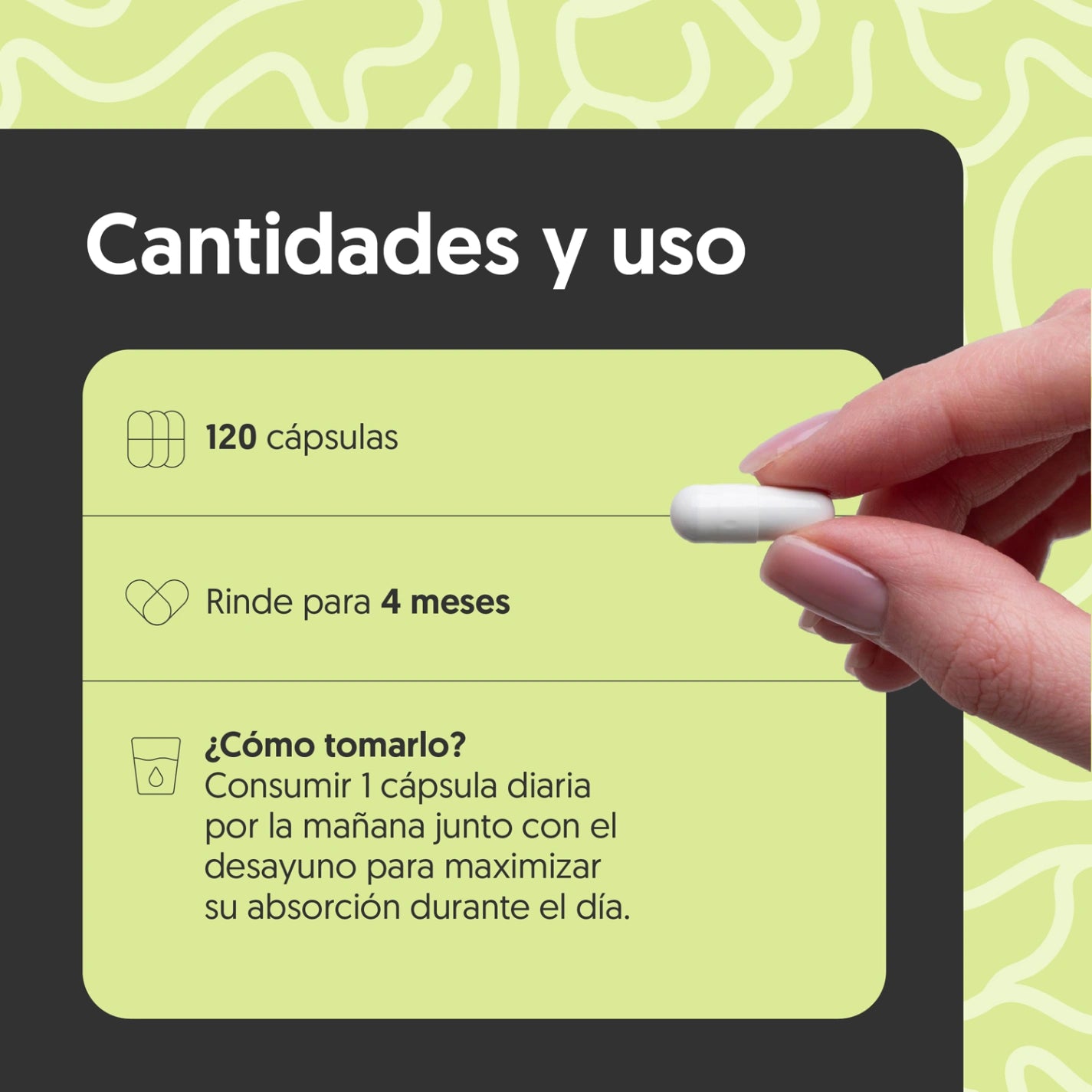 Multivitamínico Veggie 120 cápsulas Vegana