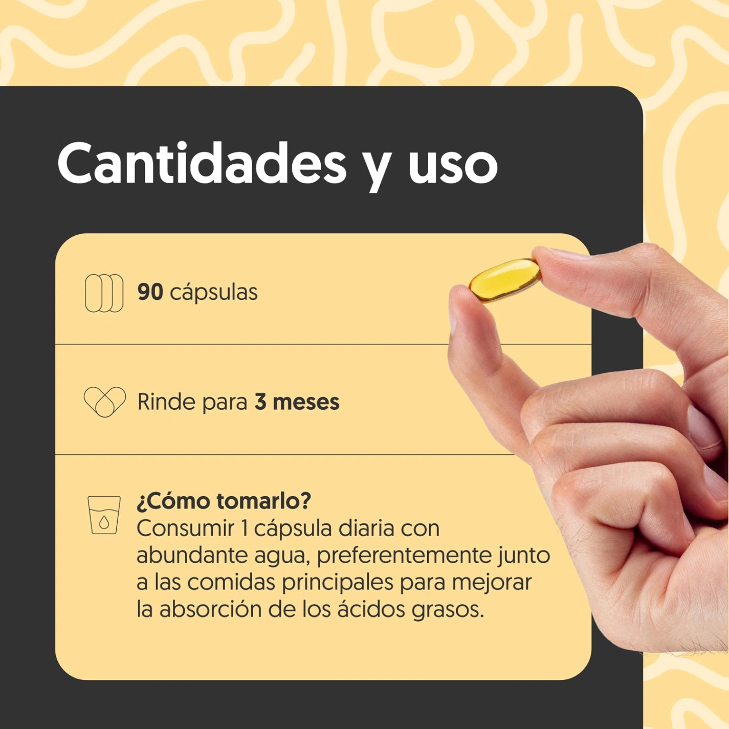 Omega 369 1000mg 90 Cápsulas Blandas