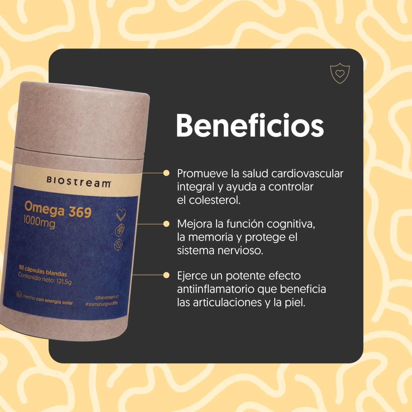 Omega 369 1000mg 90 Cápsulas Blandas