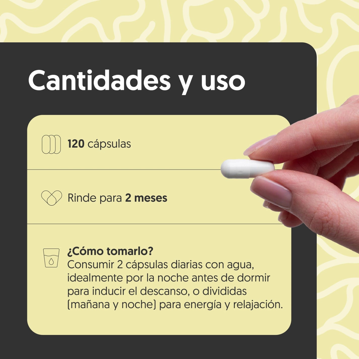 Penta Magnesio - Bisglicinato, Citrato, Malato, Taurato, L-Treonato 120 Cápsulas Vegano