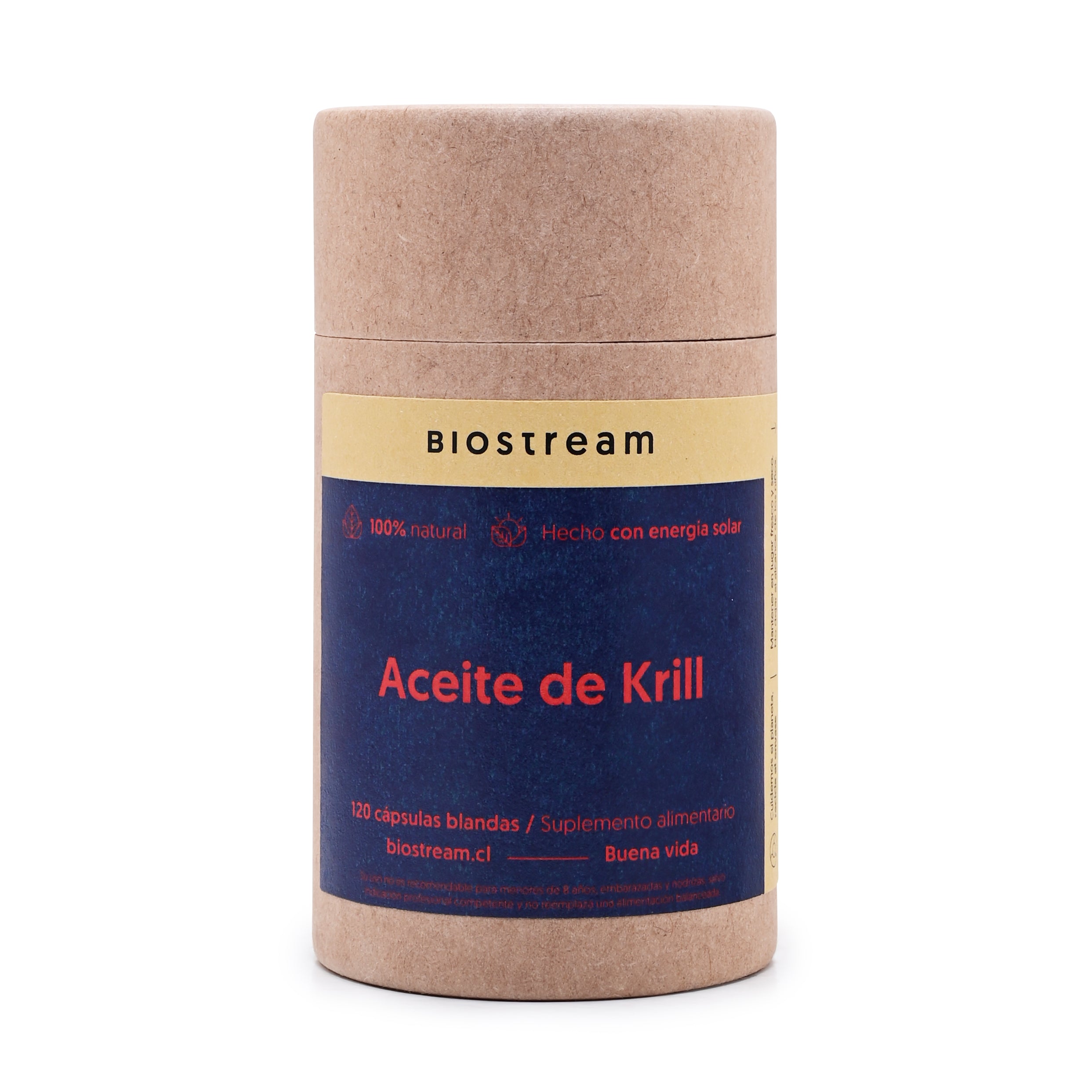 Aceite De Krill 500mg EPA + DHA 120 Cápsulas Blandas