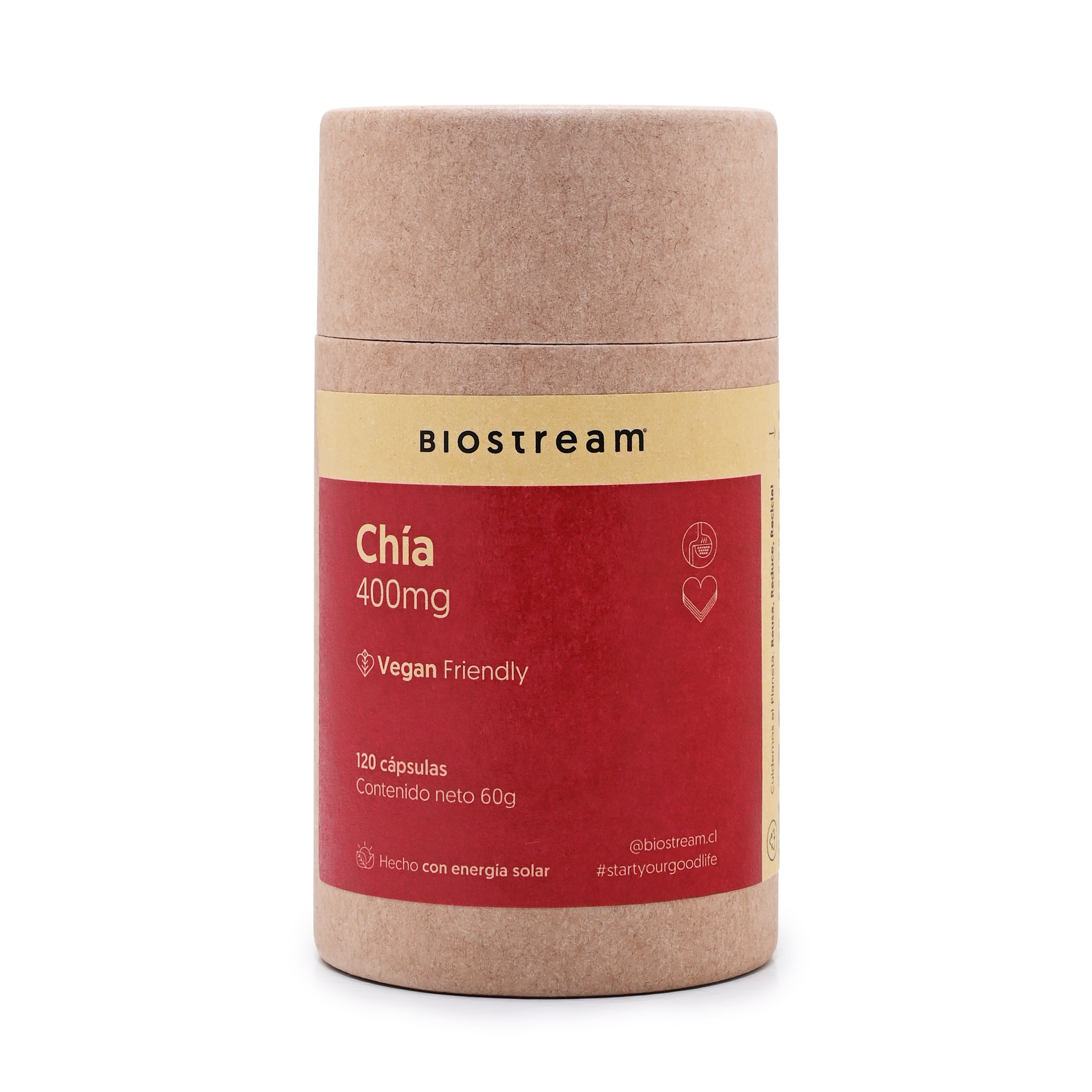 Chía 400mg 120 Cápsulas Vegano