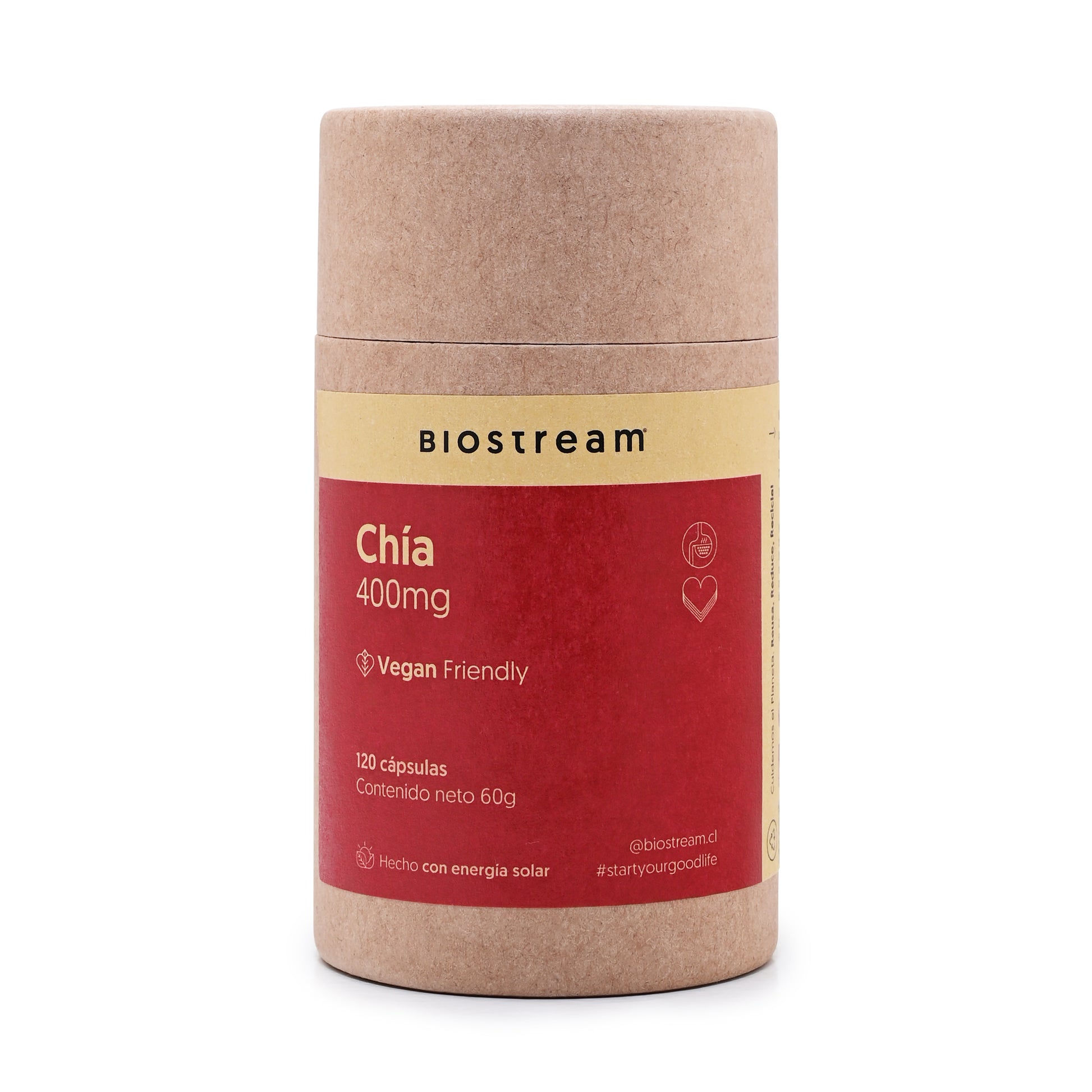 Chía 400mg 120 Cápsulas Vegano