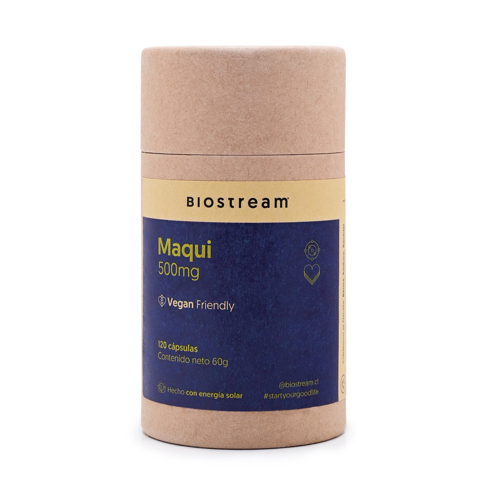 Maqui 500mg 120 Cápsulas Vegano