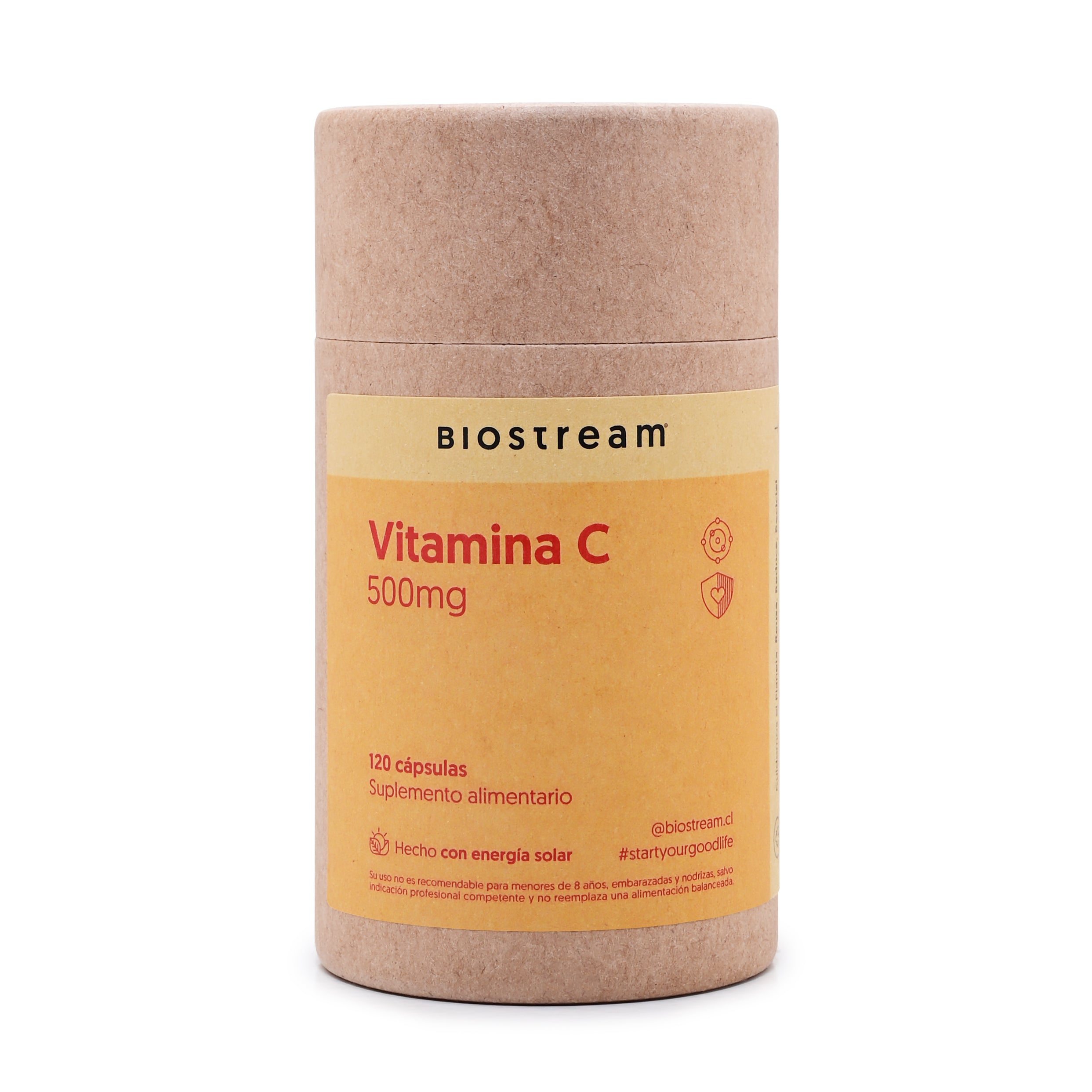 Vitamina C 500mg 120 Cápsulas