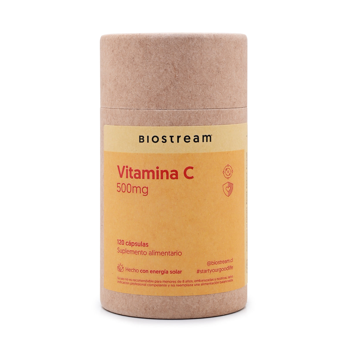 Vitamina C 500mg 120 Cápsulas