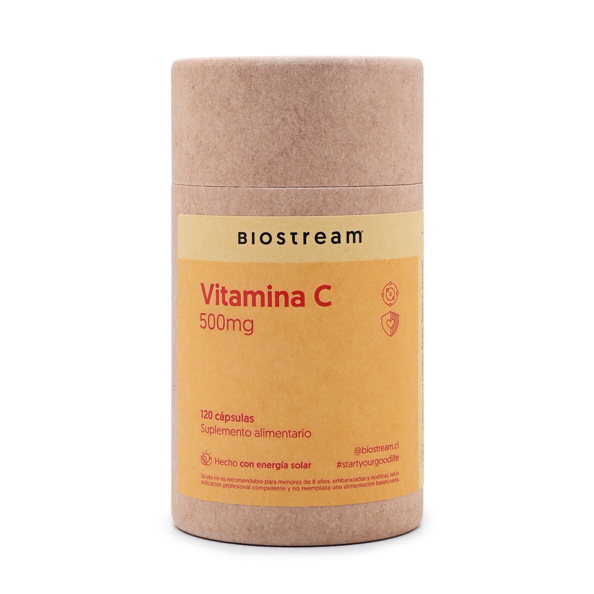 Vitamina C 500mg 120 Cápsulas