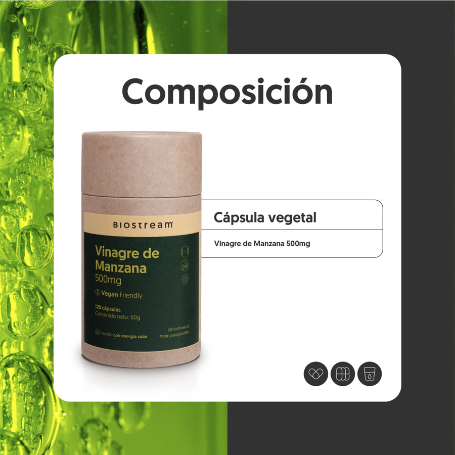 Los beneficios del vinagre de manzana, sin el ácido