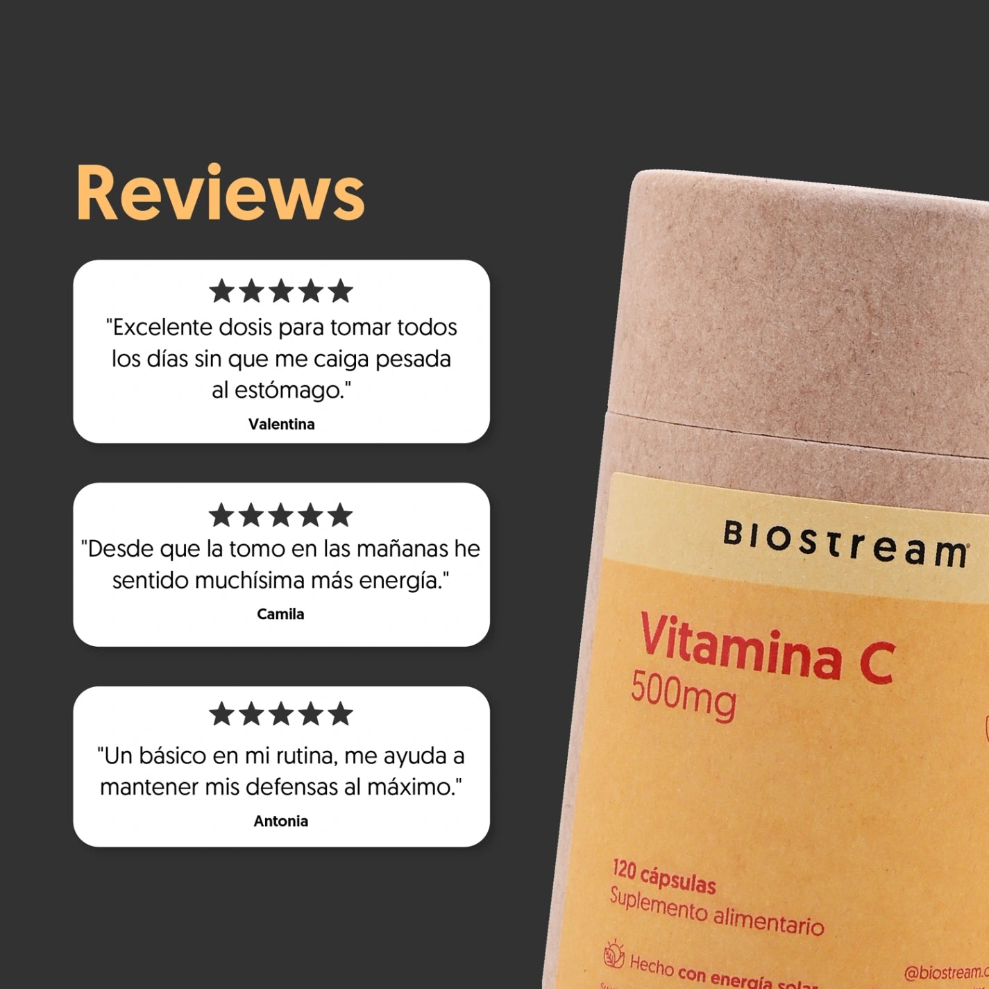 Vitamina C 500mg 120 Cápsulas