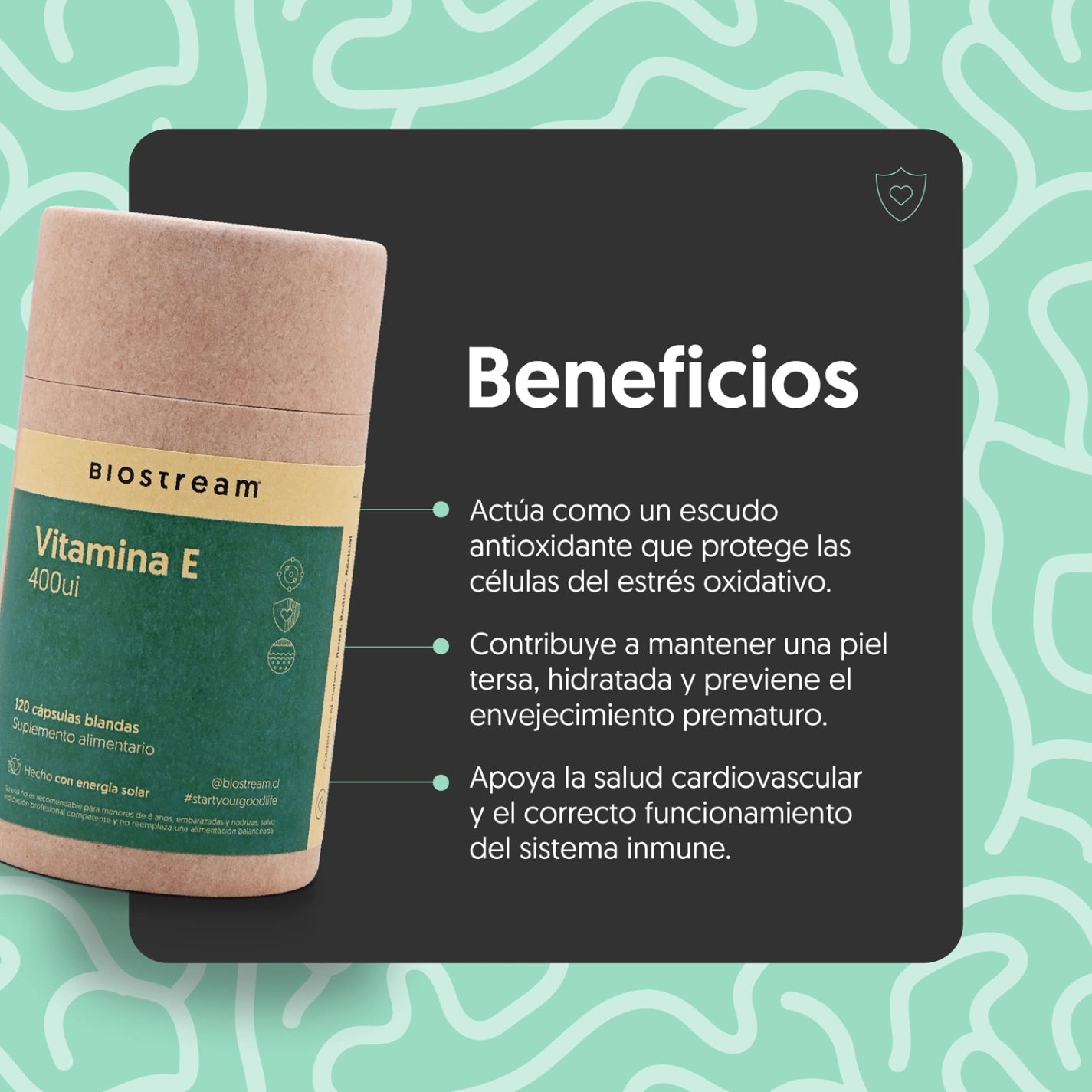 Vitamina E 400ui 120 Cápsulas