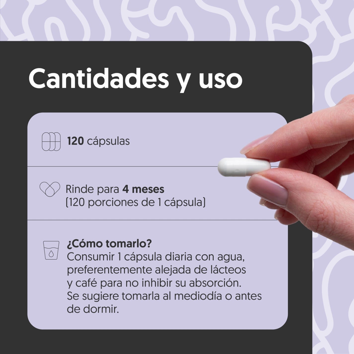 Zinc 20mg 120 Cápsulas Veganas