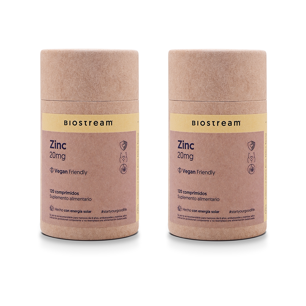 Zinc 20mg 120 Cápsulas Veganas